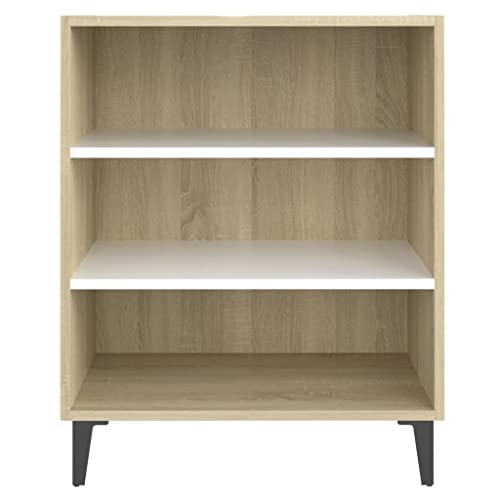 Natulvd Modern Minimalist Kitchen Buffet Cabinet For Small Space, Industrial Sideboard Buffet Table With Storage Shelves, Entryway Console Cabinet For Living Room - Multicolour #TOP4