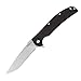 Kershaw Chill Pocket Knife, Black, 3.1 Inch Stainless Steel Drop Point Blade, EDC with Manual Opening, Reversible Pocketclip, Everyday Carry Pocket Knife for Men and Women