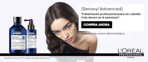 L'Oréal Professionnel Paris Shampoo Purificante e Densificante, Per Capelli Assottigliati, Chioma più Folta, Con Magnesio, Purifier & Bodifier, Serioxyl Advanced, 300 ml - 12