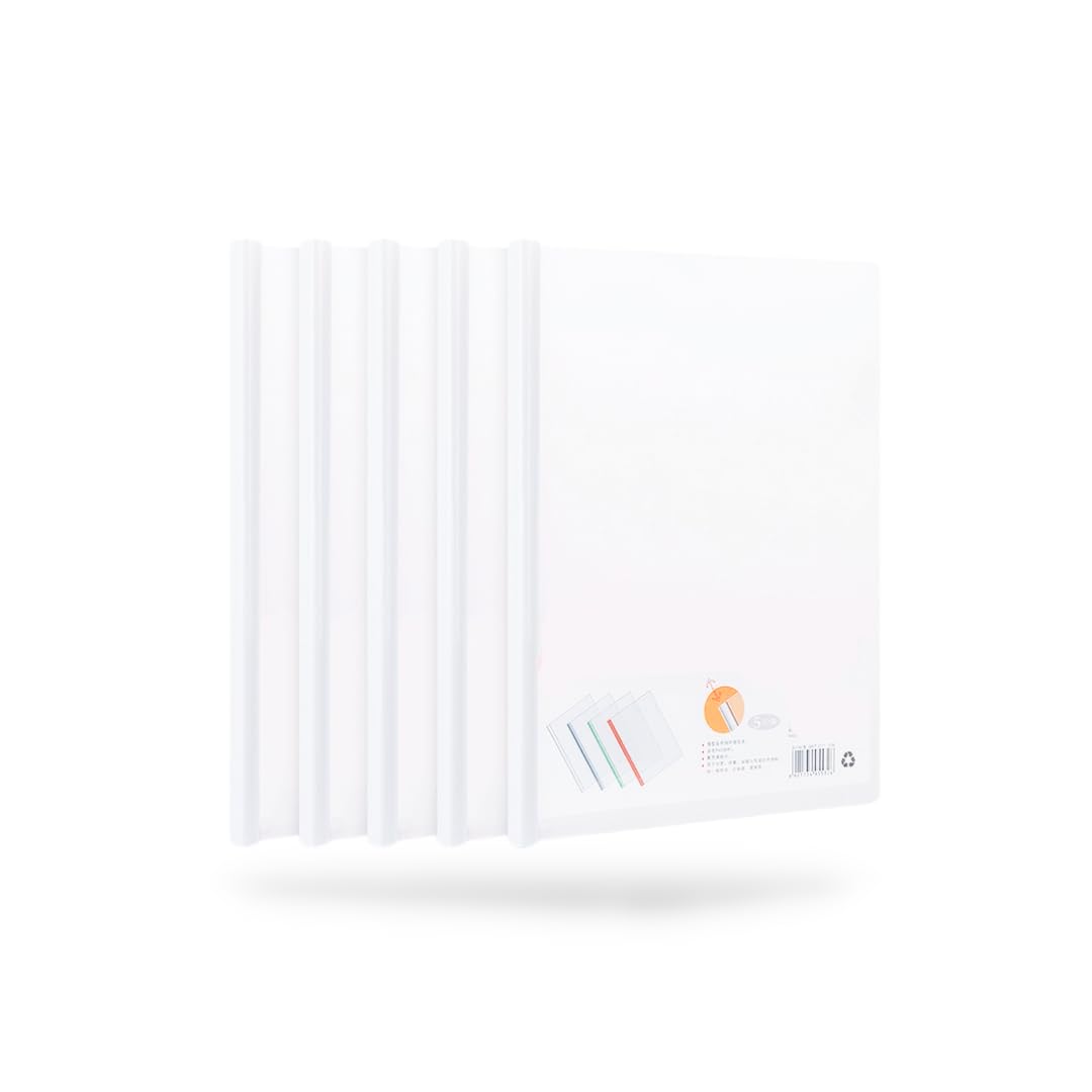 Amazon | レジプロb A4 スライドファイル ホワイト 大容量 100冊セット  