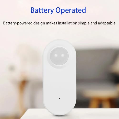 Image of Haozee Sensor for Human Presence, 24G Radar MMWave | Motion Alarm, High Sensitivity Radar Detection, Historical Recording, Zigbee Hub Required, Battery Operated