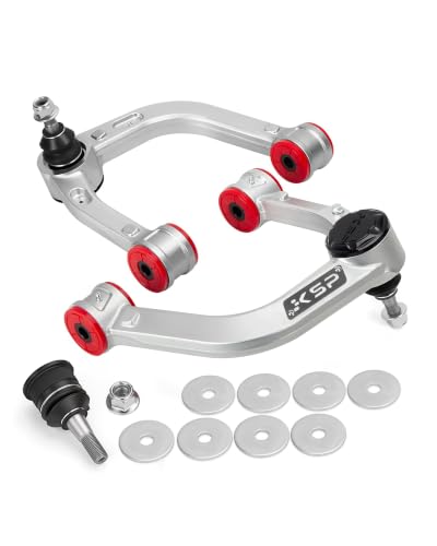 Image of KSP Front Upper Control Arm For Toyota Tacoma 2004-2023, 2-4 inch Adjustable Front Aluminum Control Arm for 2004-2023 Toyota Hilux Fortuner, One-piece Aftermarket Forged UCA with Greasable Ball Joint
