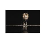Animal Africano Lienzo Arte Salvaje León Pintura Arte Cartel Sala De Estar Cuadro De Pared Decoración De La Pared Del Hogar Canvas Art Poster And Wall Art Picture Print Modern Family Bedroom Decor Pos