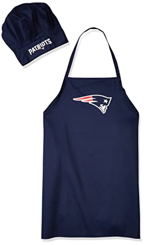 PSG mens Chef Hat and Set NFL Apron, Team Color, One Size US PSG mens Chef Hat and Set NFL Apron, Team Color, One Size US