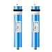Produktbild Membrane 2012-100 GPD Umkehrosmose Membrane, RO-Membran-Umkehrosmose Wasserfilter Austausch Osmose-Wasser, Umkehrosmosemembran Haushalt RO Wasserfilter Universal Kompatibel Ersatzfilter 2-Pack