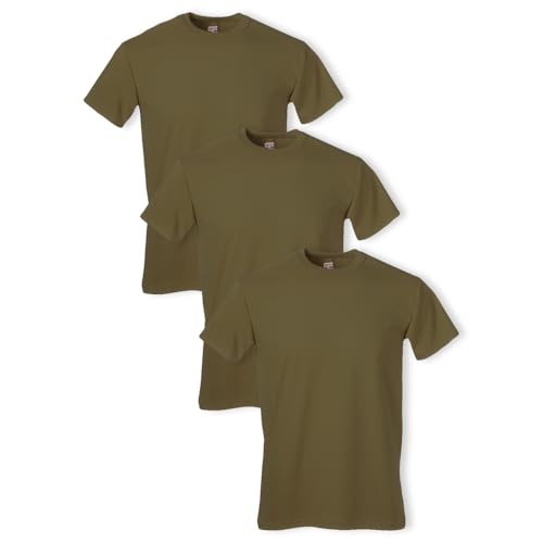 Soffe Men's 3 Pack - 100% Cotton Military Tee,...