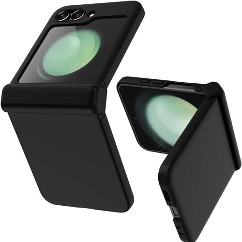 Scalebee Back Cover for Samsung Galaxy Z Flip 5 / Flip5 5G Foldable Hinges Hard Protective Ultra Slim Case Cover (Black)- Best and cheap mobile covers in India