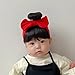 PLCPDM Lovely Baby Bowknot Bangs Wigs Hairbands Girls Hair Accessories Fashionable Hairpiece Headwear for Newborns