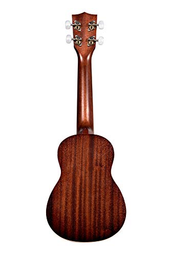 KALA KA-15SLNG Ukulélé long en satin Mahogany avec sac (UB-S) - Les Beatles, Paul McCartney, John Lennon, RIngo Starr, George Harrison KALA KA-15SLNG Ukulélé long en satin Mahogany avec sac (UB-S) – Image 3