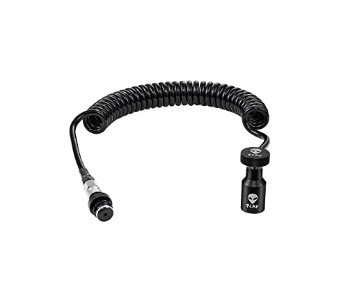 Alien Play Paintball Asa Co2 Adapter Compressed Air Co2 Tank Cylinder Regulators Coiled Hose Fill Station Remote On/Off #TOP4