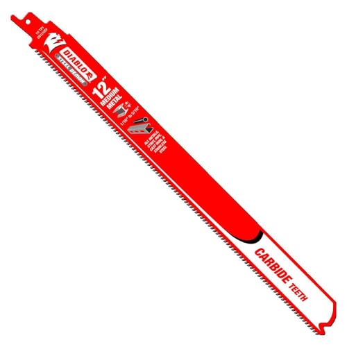 Diablo Steel Demon Carbide Teeth Reciprocating Saw Blade for Medi...