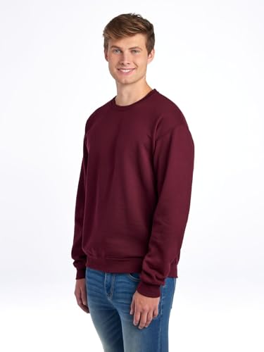 Image of Jerzees Men's NuBlend Fleece Hoodies & Sweatshirts, Cotton Blend, Sizes S-3X