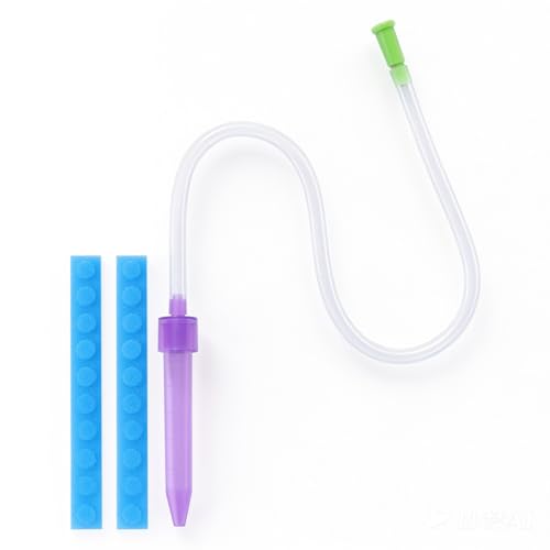 SGBNZ Nasal Aspirator for Baby with 20 Hygiene Filters, Reusable Infant Nose Cleaner, Easy to Use and Clean, 0+Newborn-Portable for Both Travel and Home Use-Purple