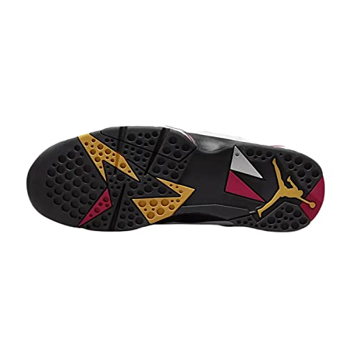 Image of Jordan mens Air 7 Retro, White /Black-cardinal Red-chutn, 10.5