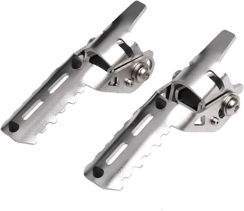 Repose-pieds moto Pan America 1250 argent pédale de rechange