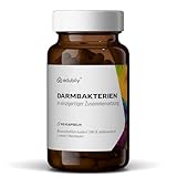 edubily nutrition® Darmbakterien Kapseln mit L. plantarum, L. reuteri, S. thermophilus, B. lactis, B. longum, B. infantis & B. adolescentis - Ohne Inulin (90 Kapseln)