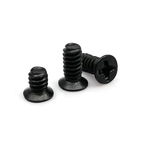 TULDYS 50�� �R���s���[�^ PC �P�[�X 2.5�C���` 3.5�C���` �n�[�h�h���C�u �f�B�X�N HDD �L���f�B �z�b�g�X���b�v �T�[�o�[ �g���C �}�E���g �l�W �M���{���g(Black,M3x5mm)