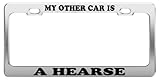 Product Express My Other CAR is A Hearse License Plate Frame Car Truck Accessory Gift