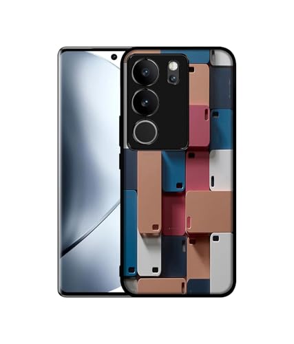 Image of Mobile Cover Design Premium 2D Printed Metal Back Case Cover for Vivo V29 5G / V29 Pro 5G