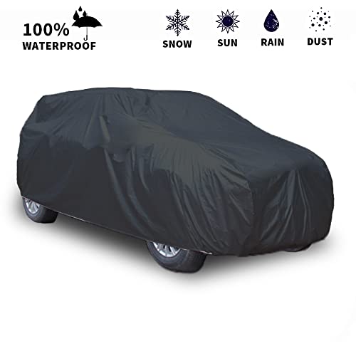 Large Kids Ride-On Toy Car Cover, Outdoor Wrapper Resistant Protection for Electric Battery Powered Children Wheels Toy Vehicles-Universal Fit, Water Resistant, UV Rain Snow Protection (Black) by ONFUTAT - Image 2