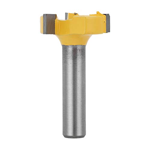 Respicefinem 3-Blade T Slot 8mm Shank Router Bit Woodworking Milling Cutter Tool Accessories