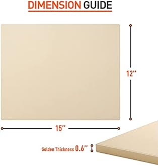 Arcedo Pizza Stone 15 Inch