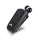 【Conexión Bluetooth】: con la última tecnología Bluetooth 4.1, puede conectar dos teléfonos al mismo tiempo, con una pantalla de nivel de batería, distancia de transmisión de 10M, función antipérdida, teléfono móvil más allá del rango de conexión alarma de vibración