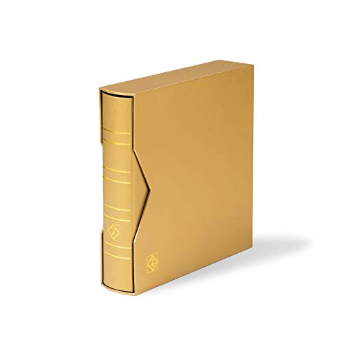 Preisvergleich Produktbild Leuchtturm Ringbinder NUMIS, Classic-Design inkl. Schutzkassette, Silber