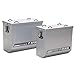 Tusk Aluminum Panniers Large Silver