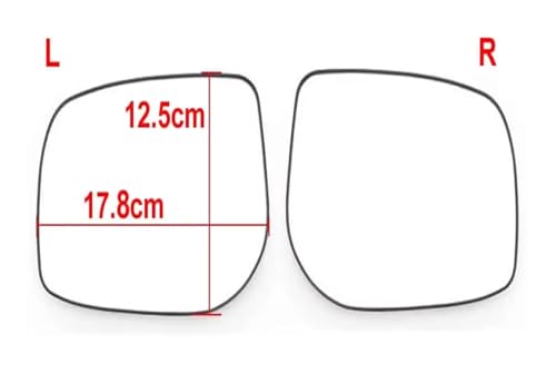Rétroviseur extérieur verre pour Camry 2006-2011 avec glace chauffante - 4