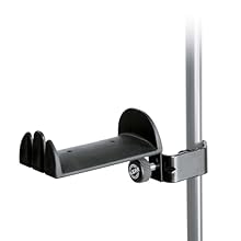 A great headphone holder Holds all types of headphones Very sturdy Very portable Easy mounting