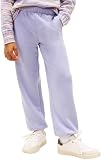 Tommy Hilfiger Pantalón de chándal Chicas Monotype Sweatpants con Bolsillos, Morado (Periwinkle Dusk), 5 Años