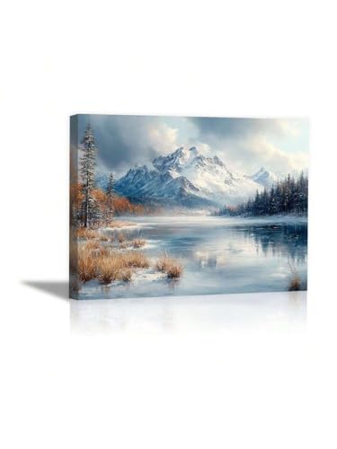 Tableau sur toile paysage forêt montagne affiches paysages sauvages