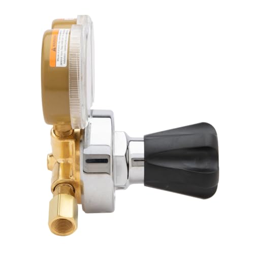 Harris 25GX-145-580 Pressure Regulator, 0 - 145 PSIG, Forged Brass