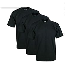 Proclub Men's Heavyweight Crew Neck T-Shirt 3 Pack
