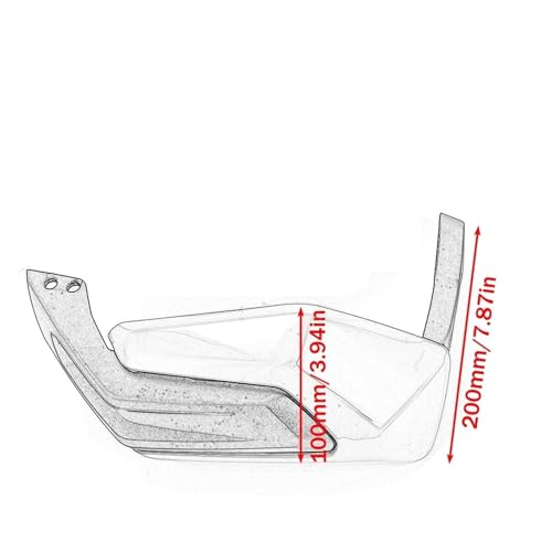 Protège-mains de moto Yamaha 700 T700S coque protection guidon
