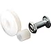 C.R. LAURENCE B553 CRL 1" Nylon Sliding Screen Door Roller with Nylon Bushing