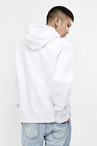Champion mens Reverse Weave Pullover, Left Chest CHooded Sweatshirt