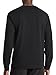 Reebok Men’s Volt Long Sleeve Crewneck T-Shirt, Standard Fit, Lightweight Cotton-Poly Jersey Fabric, Black, Large