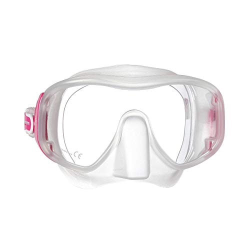 Mares Juno Frameless Mask - Pink/Clear #TOP17