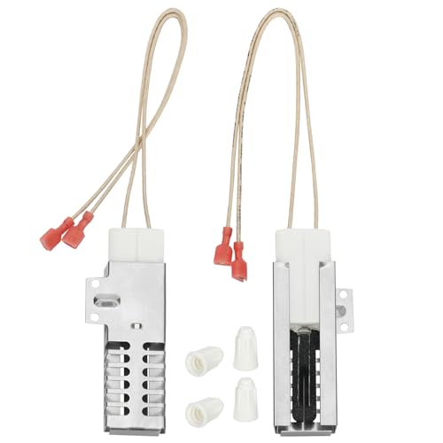 PB040001 Gas Range Oven Igniter-2 Pack and 4 Ceramic wiring cap,Compatible with Viking Oven Part Numbers：AP5315579,065650-000,SGR4001,792263