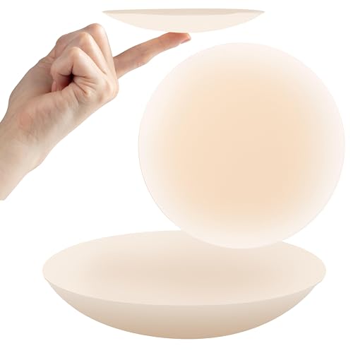 Hypoallergenic Adhesive Nipple Covers (8 cm) Sweat Proof 100% Silicone, Non-Toxic, Reusable & Washable