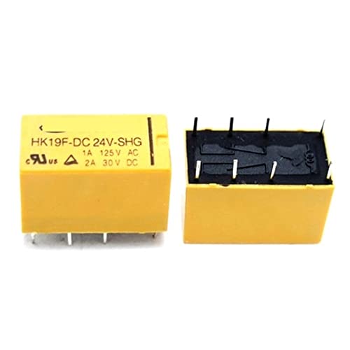 Relais HK19F-DC12V-SHG signal stable 8 broches pour commutation de puissance