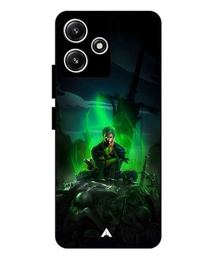 Image of Premium Anime 1 Case for Xiaomi Redmi 12 5G (Glossy Finish) Soft-Touch Metal TPU Back Cover, Shockproof, Designer, Aesthetic Mobile Phone Case