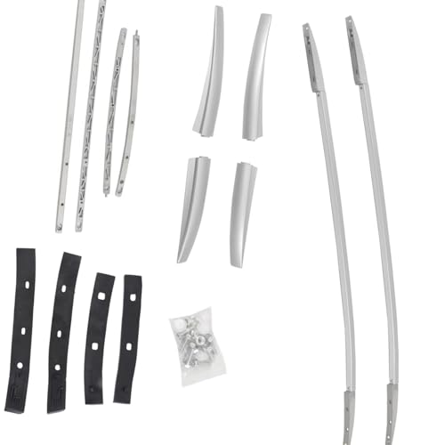 Cache-rail de toit Nissan Qashqai J11 2014-2021 pour barres de toit latérales
