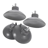 PLAFOPE 4個フライドポテト用 吸盤 製 フライヤー用足固定具 滑り止め 耐久性 食品機器 台所機器 デスク設置対応