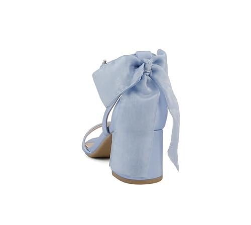 Delicious Everly ~ Women Ankle Strap Low Heel Bridal Dress Sandals3