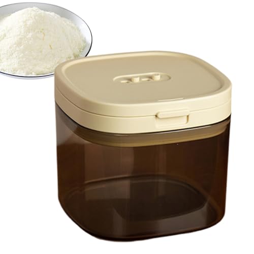 Dispensador de leche en polvo - Soporte de fórmula | Almacenamiento de caja hermética | 800 ml de recipiente de almacenamiento de arroz de alimentos de 800 ml | Portable Storage Tank Formula Suppil |