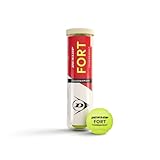 Dunlop - Fort Tournament - Tennisbälle - 16 Bälle (4 Dosen mit 4 Bällen) - gelb - Turnierball - 5013317102027