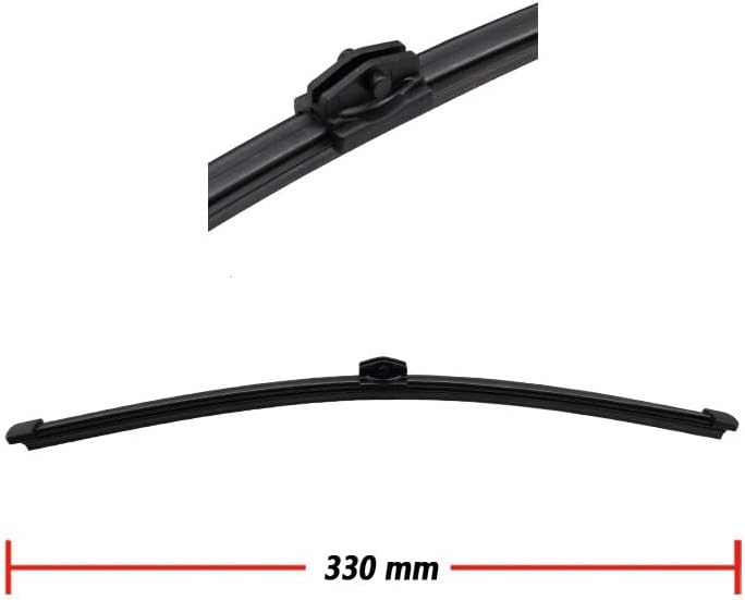 Car Rear Windshield Wiper Arm for Audi Q5 2008-2018, Back Wiper Arm Blade Set Rubber Cleaning Window Replacements Parts